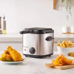 ELITE - Freidora Eléctrica de 1.5 Cuartos de Galón Gourmet