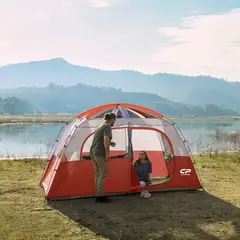 CAMPROS CP - Carpa Para Camping 6 Personas Impermeable