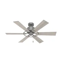 HUNTER FAN - Ventilador De Techo Industrial Sin Luz 6 Aspas 4997 CFM