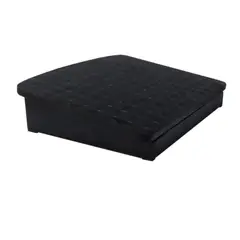 ADEQUAR - Descansapies Multi-Graduable Negro 10X32X40 Cm