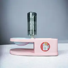 COLMASCOTAS - Comedero Y Bebedero Para Perro Dispensador Rosado