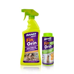 BINNER - Destructor De Olores Orina/Manchas 700ml+Polvo Absorbente 120g