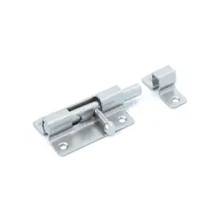 MADECENTRO - Pasador Cuadrado Eco. Acero Satín Niq 017-25