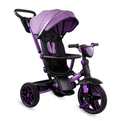 PRINSEL - Triciclo Paseador para Niños con Guiador Xplore Rosado