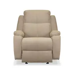 ELITE LIVING - Silla Reclinable Marsella Mecedora Tela Camel
