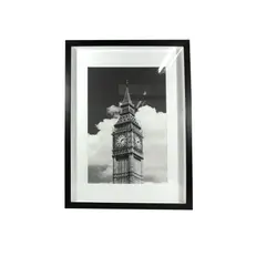 MARRES - Cuadro Londres 1 Plástico 40X50 Cm Negro London