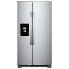 WHIRLPOOL - Nevecón Side By Side 694 Litros Acero Inoxidable WD5720Z