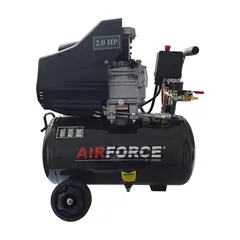 NIKE - Compresor Aire Horizontal 50 L Consumo 6.2CFM Capacidad 2HP Doble Salida Air Force