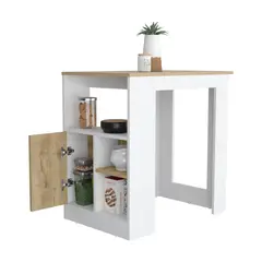 RTA DESIGN - Isla de Cocina Stirling Rta Blanco Macadamia