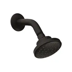 GRIVAL - Regadera Con Brazo Dalia Mate Black