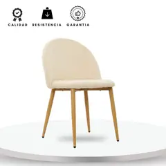 EKONOMODO COLOMBIA - Silla Tapizada Anix 45X45X85 Arena