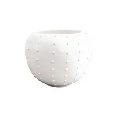 VIVO BOREAL - Matera Cerámica Dot Grande 17x14cm Blanco