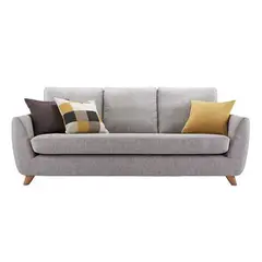 undefined - Sofá Catalina 2 Puestos Tela Antifluidos 160x80x75 Gris