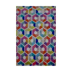 UNOXUNO - Tapete Optic 021 T.160x230 Multi