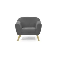 ROCA - Poltrona Thor Tela 82x95x80 Gris