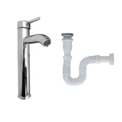 HICASA - Grifería Grifería Monocontrol Baño Con Desague Lavamanos Consumo 9 l/min
