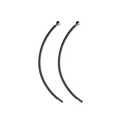 HICASA - Manguera Acople Metalica Flexible 50cm Lavamanos Agua Fria