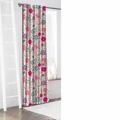 BELLAHOGAR - Cortina Sublimada Flores 140x220 Bulgaria Nb