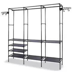 GENERAL - Closet Organizador 3 Espacios Zapatero Perchero Multifuncion