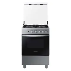SAMSUNG - Estufa de Piso 4 Puestos Gas Natural Negro