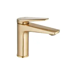 ATTMOSFERAS - Grifería De Lavamanos Alta Ragazzo Dorado Brushed Consumo 7.87 l/min