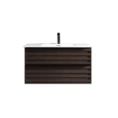 ATTMOSFERAS - Mueble Alanya Con Lavamanos Blanco Br 100x46.5x35cm