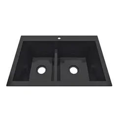 FIRPLAK - Lavaplatos Koa 84x56cm Negro Brillante