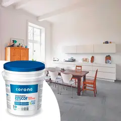 CORONA - Estuco Estucor Plástico Interior/ Exterior 5 Galones