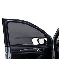 VELBROS - Parasol Ventana Delantera Carro Cortina Tapasol Protector X2 Ng