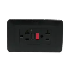 GENERICO - Tomacorriente Doble Gfci Vcp Ws162-500 Aman Ngr