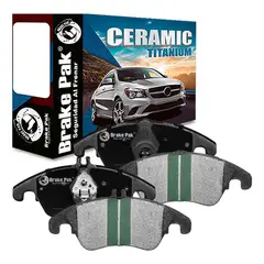 GENERICO - Pastillas de Frenos Marca Brake Pak para Mercedes Benz C280