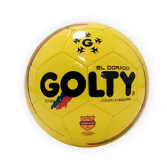 GOLTY - Balón de Fútbol Replica Dorado No5 Cos Maq