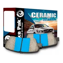 GENERICO - Pastillas de Frenos Marca Brake Pak para Kia Sorento 4x4