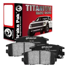 GENERICO - Pastillas de Frenos Marca Brake Pak para Gmc Terrain