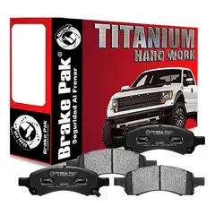 GENERICO - Pastillas de Frenos Marca Brake Pak para Buick Rainier