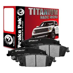 GENERICO - Pastillas de Frenos Marca Brake Pak para Cadillac Sierra