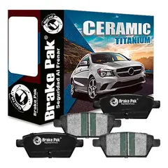 GENERICO - Pastillas de Frenos Marca Brake Pak para Lincoln Zephyr