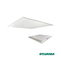 SYLVANIA - Paflón LED Montaje de Incrustar 36W Cuadrado 60x 60 cm Luz Fría