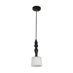 IKELITE - Lámpara Colgante Negro 1 Luz E27 60w 659
