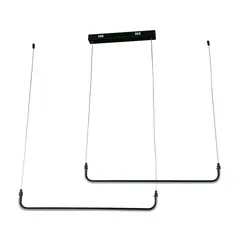 DESIGNERS LIGHTING - Lámpara LED de Techo Negra con Estilo Elegante y Luz Cálida