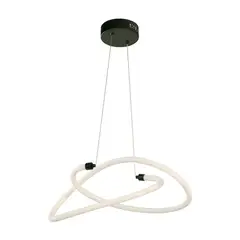 DESIGNERS LIGHTING - Lámpara LED de Techo Negra con Estilo Moderno y Luz Envolvente