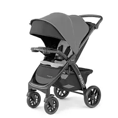 CHICCO - Coche Plegable Rápido con Tela ClearTex y Toldo UPF 50+ Color Gris Marca