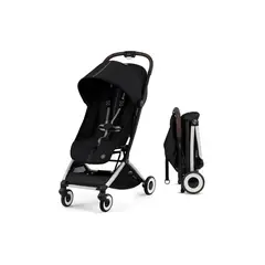 CYBEX - Coche de Viaje Ultraligero con Plegado Compacto y Correa de Transporte Color Negro Marca