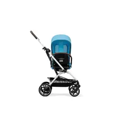 CYBEX - Coche con Asiento Giratorio de 360°, Plegado Compacto y con Protección Solar UPF 50+ Color Azul
