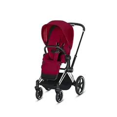 CYBEX - Coche Completo con Asistencia Inteligente y Plegado Compacto Color Rojo True Marca