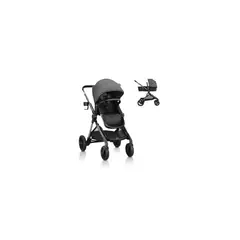 EVENFLO - Coche Modular Expandible con Plegado Compacto y Almacenamiento XL Color Gris Marca