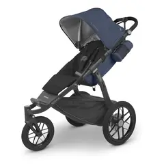 UPPABABY - Coche para Bebé de Jogging con Neumáticos Resistentes y Frenos de Mano Color Blanco Marca