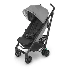UPPABABY - Coche de Viaje Ligero con Plegado en un Paso, Reclinable y Toldo UPF 50+ Color Gris Marca