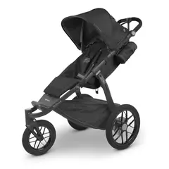 UPPABABY - Coche para Bebé de Jogging con Neumáticos Resistentes y Frenos de Mano Color Negro Marca