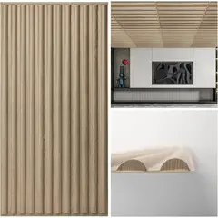 ART3D - Azulejos de Techo Caídos de 2 x 4 Pies en Nogal